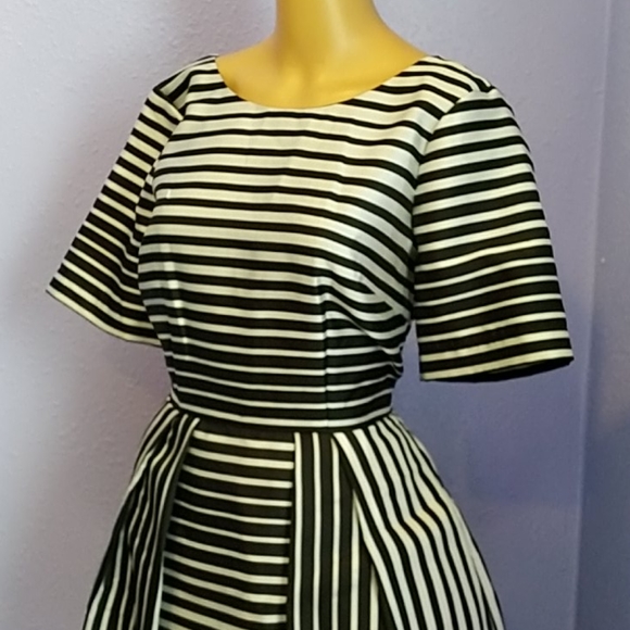 NWOT ASOS Striped Fit & Flare Skater 6 - Picture 3 of 8